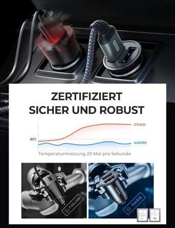 Автомобільний зарядний пристрій 4.8A 12v USB адаптер прикурювач USB супер міні швидкий зарядний пристрій металевий автомобільний з