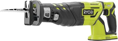 Безщіткова акумуляторна пила RYOBI 18 V ONE R18RS7-0 (зворотно-поступальне пиляння 30 мм, максимальна глибина пропилу в деревині 2