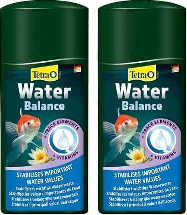 Засіб для очищення води Tetra Pond WaterBalance - створює ідеальні та стабільні значення води у ставку, пляшка 500 мл (упаковка з 2 шт.)