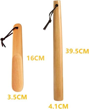 Взуття ріжок - дерев'яний ріжок для взуття ріжок для взуття з підвісною мотузкою, дерев'яний ріжок для взуття буковий ріжок для вз