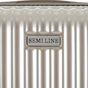 Валіза Semi Line 24' (M) Gold (T5954-2)