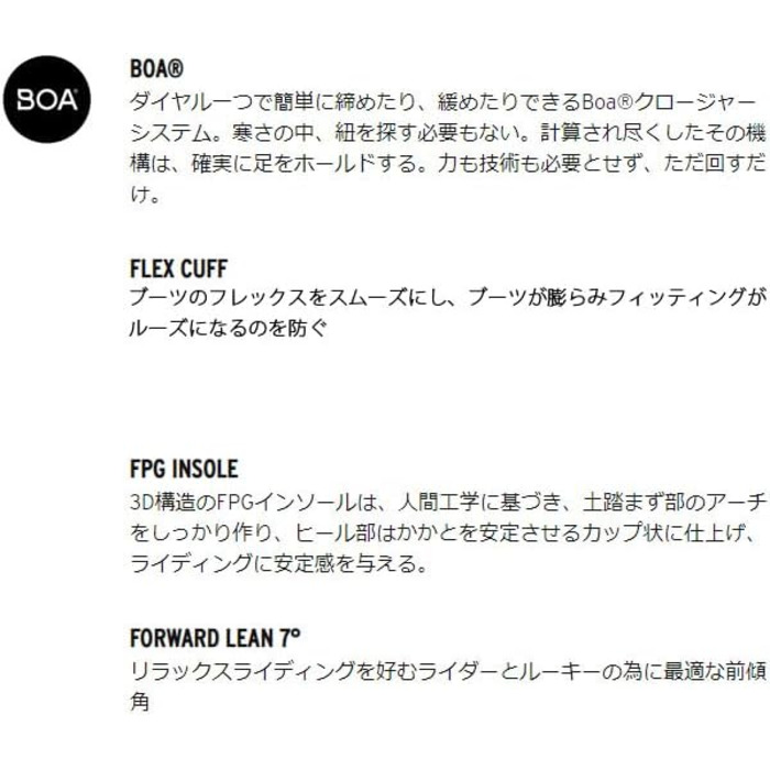 Черевики HEAD Legacy BOA 2024 Чорні, 42.5