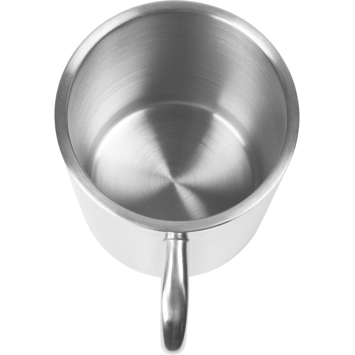 Набір посуду для пікніка та кемпінгу 8 предметів з нержавіючої сталі дорожній набір приборів, тарілка для вулиці, набір столових приборів Бундесверу (5-1), термокружка з кришкою та контейнер, відкривачка для пляшок сріблястий