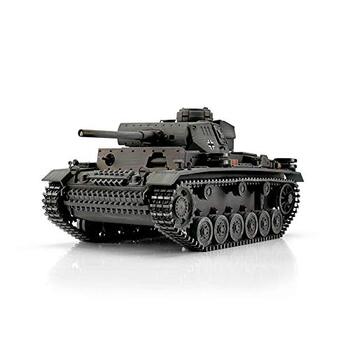 Радіокерований танк Panzer PzKpfw III Ausf. L Металева Pro версія BB, 1/16