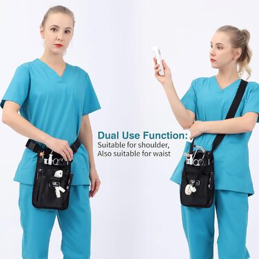 Унісекс сумка для дорослих дорожня сумка Дорожні аксесуари Організатор багажу 30X20 чорний