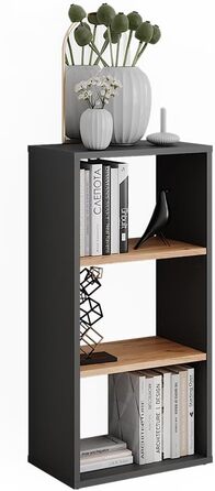 Окремостояча полиця Vicco Orlando, полиця для зберігання, антрацит/золотий дуб, 40 x 80,1 см антрацит/золотий дуб 80 x 40 см