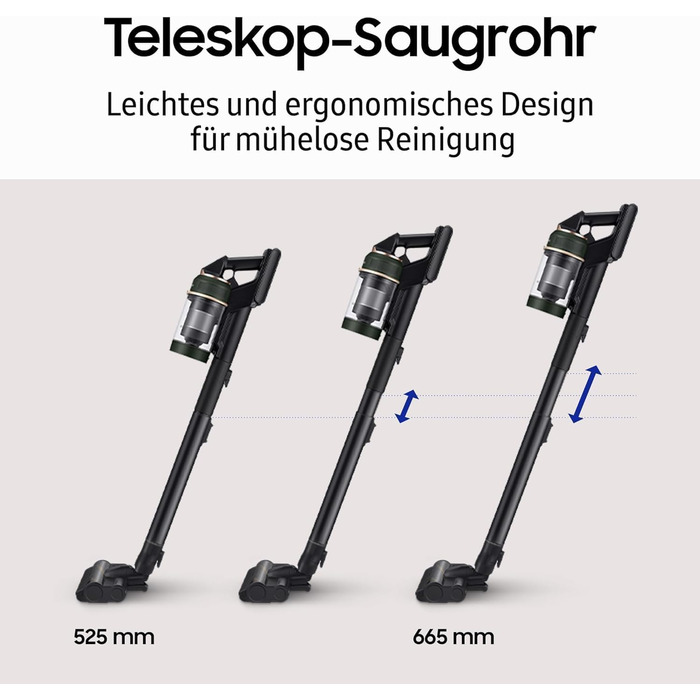 Акумуляторний пилосос Samsung Bespoke Jet Plus CompleteClean, телескопічний, універсальна станція для прибирання, вкл. запасну бат