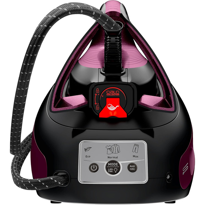 Світлодіодне підсвічування, потужний тиск 6,9 бар, подача пари 480 г / хв, технологія Smart Temp, знімний контейнер для накипу, ек