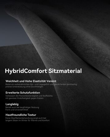 Ергономічне ігрове крісло AutoFull C3 Ігрове крісло з 2D підлокітниками, підставкою для ніг, підголівником та поперековою опорою Вантажопідйомність 150 кг Зручний тканинний чохол (чорний та білий)