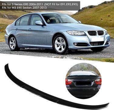 Задній спойлер Lip Wing Спойлер для M4 Style для BMW 3 Series E90 M3 2006-2011