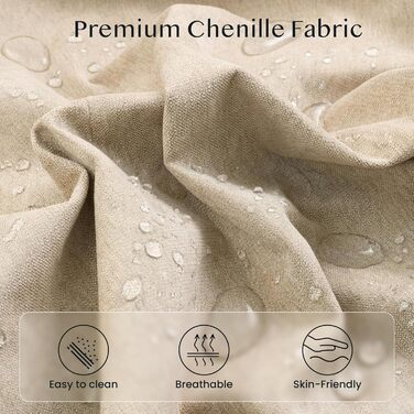 Крісло-гойдалка FLEXISPOT з 3-позиційним регулюванням відкидання, крісло для телевізора, крісло-гойдалка, подушка та бічна кишеня, ідеально підходить для сім&39ї та відпочинку, колір HomeEase Beige Oat Beige