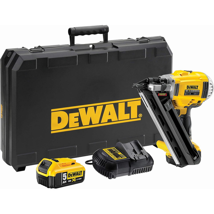 Акумуляторний цвяходер DEWALT 18 В/5 Ач, DCN692P2-QW