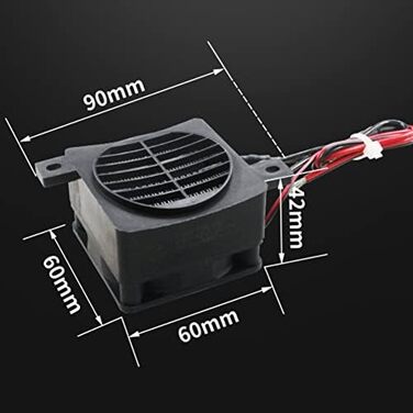 Повітряний обігрівач, електричний вентилятор-обігрівач з постійною температурою 220 В 300 Вт з керамічним термостатом, повітряний обігрівач для кондиціонерів, автомобілів