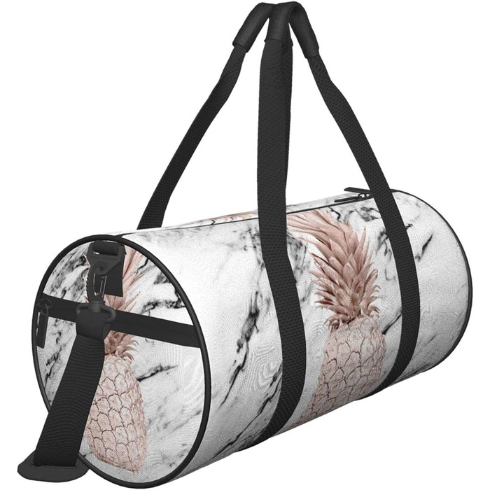 Дорожні сумки з мармуровим та рожево-золотим малюнком, спортивні сумки для фітнесу, велика сумка для подорожей та покупок, сумки на нічліг та на вихідні для чоловіків та жінок