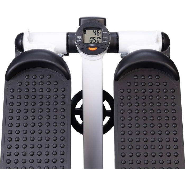 Фітнес-степер PEARL Sports Міні-степер з комп&39ютером, дисплеєм, стрічками опору, макс. 100 кг (фітнес-тренажер, домашній тренажер, що не залежить від погодних умов, мотузка)