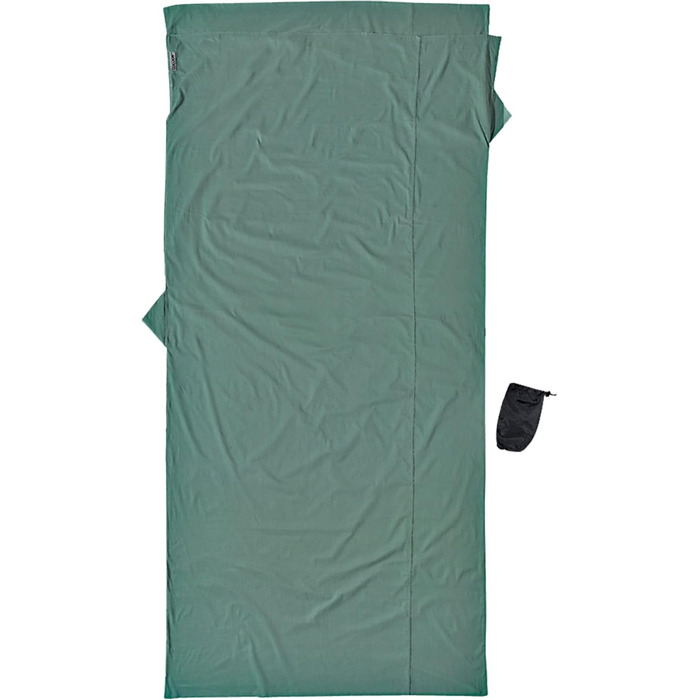 Ковдра для подорожей Cocoon Travelsheet, бавовняна, кактусовий синій, 238 x 117 см 94'x46 cactus blue