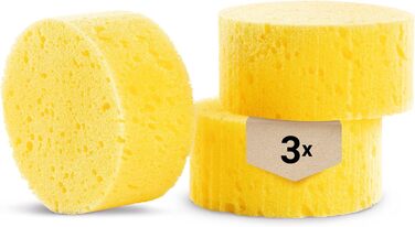 Набір полірувальних губок Emma Green для догляду за деревиною та шкірою без подряпин 3 шт. Care Sponge Soft - Абсорбуючий та ефект