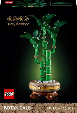 Конструктор LEGO Botanicals Lucky Bamboo 10344, 325 деталей, штучний бамбук