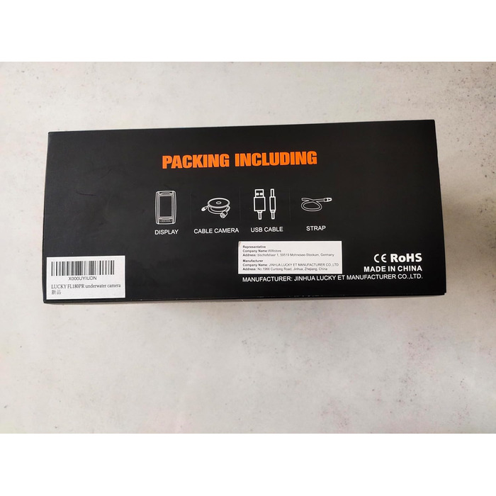 Підводна камера для риболовлі LUCKY Ехолот Підводна камера, ехолот Водна камера з екраном високої роздільної здатності