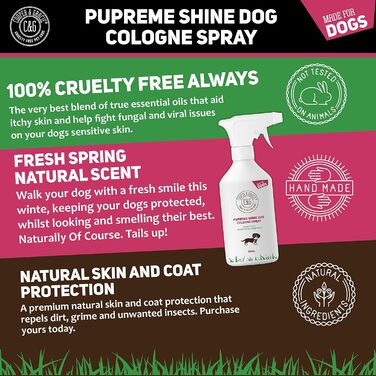 Одеколон для собак Detangling Dog Cologne - Парфуми для собак