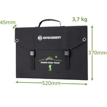Портативний зарядний пристрій сонячна панель Bresser Mobile Solar Charger 90 Watt USB DC (3810060)