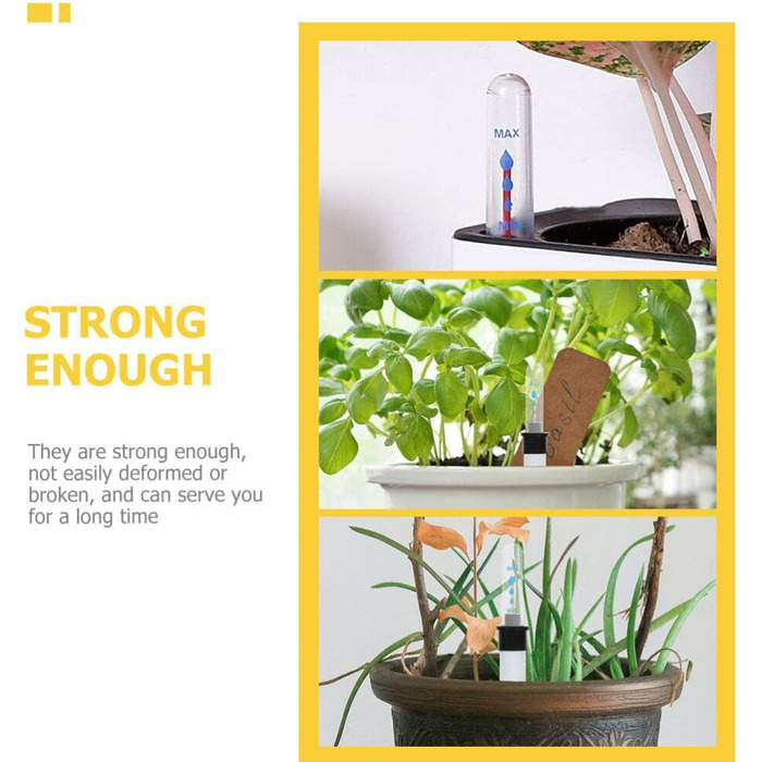 Індикатор рівня води Рослини Гідропонний індикатор рівня води Індикатор поливу Кімнатні рослини (18 см, 30 см), 8 шт.