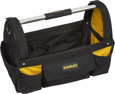 Сумка для інструментів Stanley (47 x 34,3 x 22,9 см, відкрита коробка з нейлону 600 ден з регульованим плечовим ременем, ергономічна ручка для перенесення, сумка з внутрішньою та зовнішньою кишенями) STST1-70712