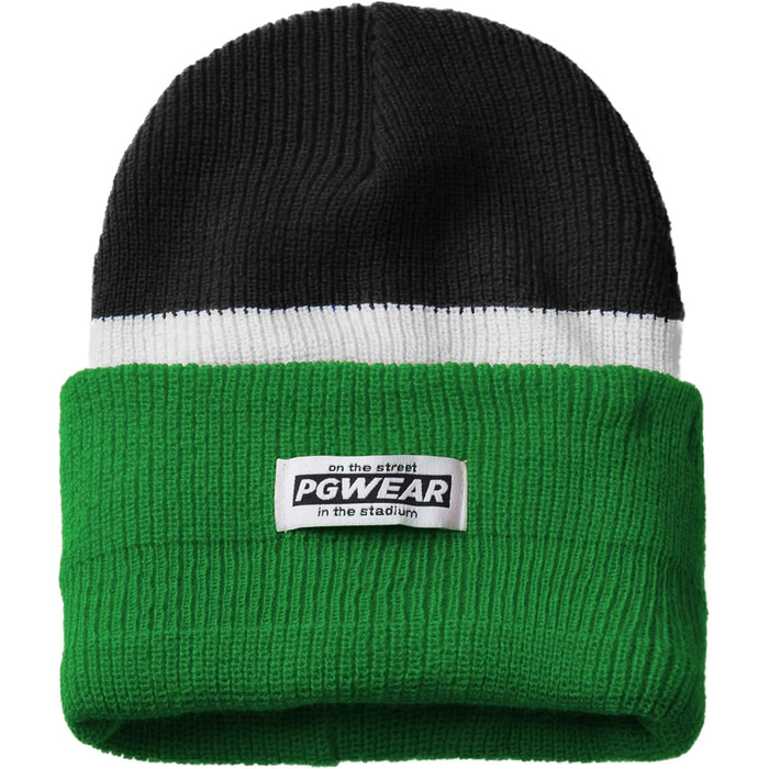 Шапка та балаклава PGWear Troublemaker 2 в 1 унісекс чорний білий зелений