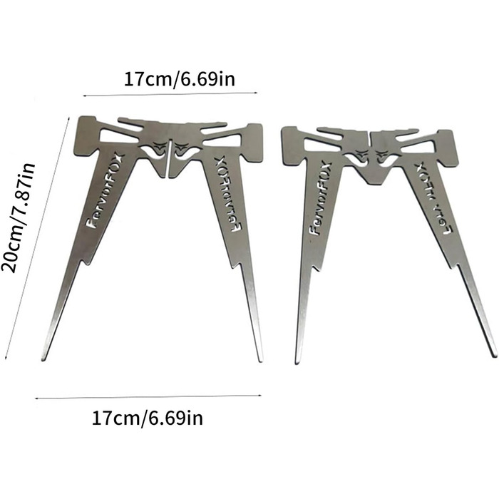 Регульована, складна підставка для плити, міцна конструкція, ергономічні кемпінгові грилі для походів, незамінні, нержавіючі для приготування їжі на свіжому повітрі