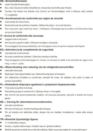 Бутербродниця FOHERE 6 в 1, вафельниця, контактний гриль, паніні, солодкі тістечка, антипригарне покриття для легкого очищення, двостороннє випікання при постійній температурі, без бісфенолу А, 750 Вт