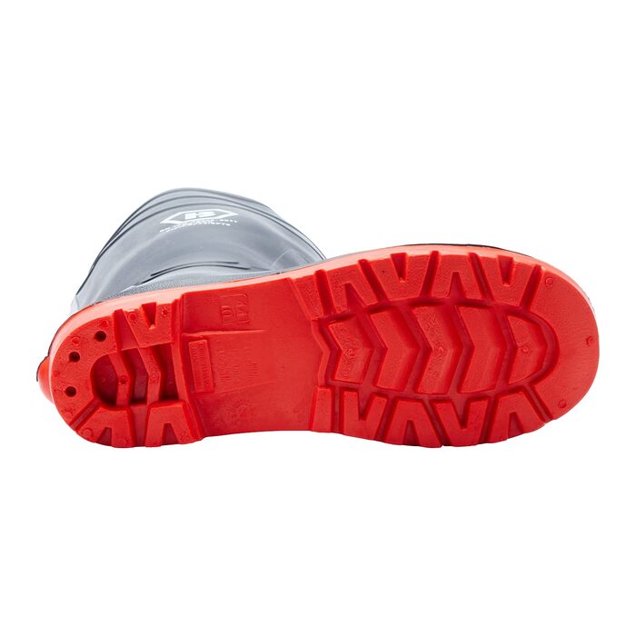 Гумові чоботи Blackrock зі сталевим носком, захисні чоботи S5 FO SR, чоловічі та жіночі гумові чоботи з ПВХ нітрилу, що праються, садові, широка нога, будівельні, робочі, розмір 12, чорні