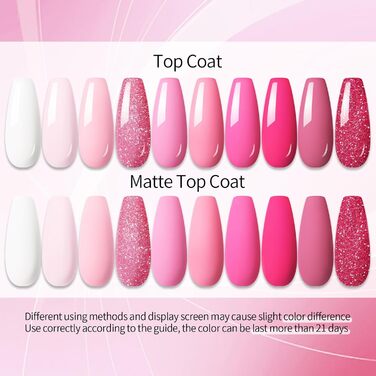 Набір гель-лаків UR SUGAR (10 відтінків)