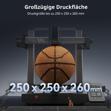 Багатоколірний комбінований 3D-принтер Anycubic Kobra 3, друк у 4 кольори, висока швидкість 600 мм/с, висихання нитки під час друк