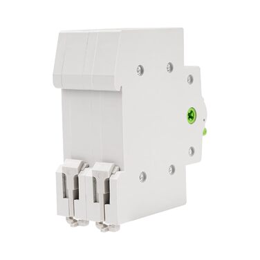 Перемикач, ручний перемикач 2P Двоканальний ручний вимикач живлення на DIN-рейку 240AC 63A