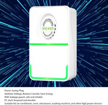 Енергозберігаюча розетка, вогнестійкий корпус ПК 90-250 В, 3 упаковки, безпечна та надійна високоефективна енергозберігаюча коробка для великих магазинів електроприладів (вилка ЄС)