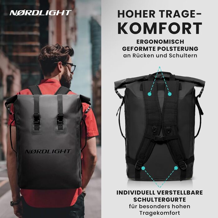 Л - рюкзак на колесах з м'яким ременем, водонепроникна сумка для водних видів спорту, велосипедний рюкзак, кур'єрський рюкзак, тре