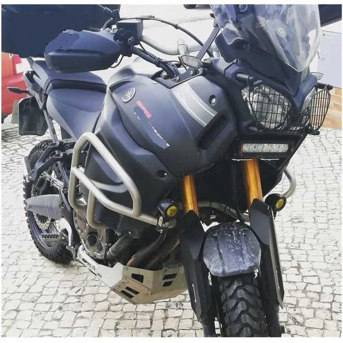 Мотоциклетні аксесуари Jiechao для Y&Amaha Super Tenere XT1200Z XTZ1200 2010-2021 Решітка радіатора фар Захисний чохол Supertenere1200 XTZ 1200 6