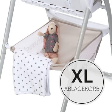 Стільчик для годування Sit N Fold для дітей від 6 місяців до 15 кг, Складаний дорожній стільчик зі столиком, Регульована спинка од