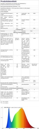 Світлодіодна трубка 150 см, нейтральний білий (4000 K), 2100 люмен, T8, G13-20W (замінює 58W), включно зі стартером, люмінесцентна лампа LED-TUBE з неоновою трубкою, 10 шт.