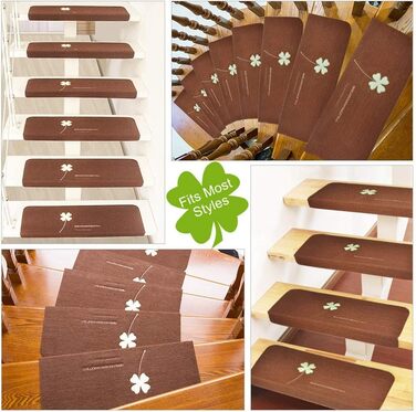 Елементні світяться сходинки для сходів, самоклеючі, яскраві, для сходів, матові, без клею, ПВХ, нековзні, самоклеючі, нековзні, захист підлоги, 5-