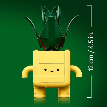 Конструктор LEGO Botanicals Щасливі Рослини, набір для декору, 217 деталей