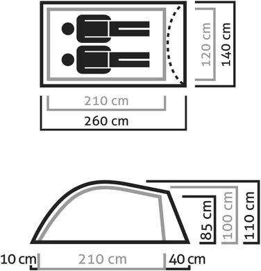 Намет Salewa Litetrek II (одномісний)
