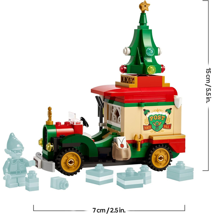 Конструктор LEGO Santa’s Delivery Truck 40746, 224 деталі, різдвяна вантажівка