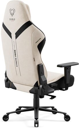 Ігрове крісло Diablo Fabric, ергономічне, з магнітним підголівником та охолоджуваним сидінням, міцна металева основа, регульовані по висоті підлокітники, ПК-крісло, ігрове крісло, 140 кг, Шторм у пустелі