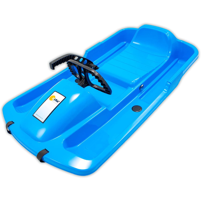 Рульові санчата Snow Fox перевірено TV Зроблено в Німеччині складна система рульового управління та нековзне кермо холодний та сві