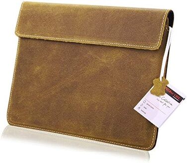 Шкіряний чохол для ноутбука MOELECTRONIX REAL підходить для Dell Latitude 7320 захисний шкіряний чохол Slim Tab з магнітним застіб