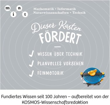 Набір для експериментів Mechanical Power KOSMOS, моделі на спіральній пружині