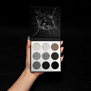 Палітра тіней Docolor Black Smokey Palette (9 відтінків)