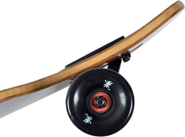 Лонгборд Apollo Weird Pro Cruiser бамбук + склопластик Flex 2 ABEC-9 40" × 9" повний компліт для підлітків дорослих професійний круїзер карвінг фрірайд оригінал Німеччина 2025