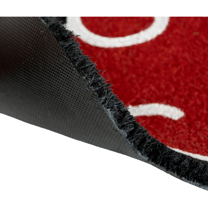 Килимок для дверей Grupo Erik Coconut Naruto Shippuden Akatsuki - Килимок для бруду приблизно 40x60 см - Забавний килимок для дверей - Килимок для дверей в приміщенні Iron Maiden Merch Red